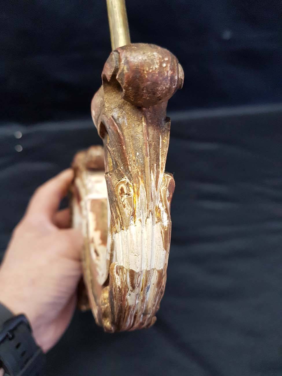 lustre-6l-bois-sculpte-dore-XIXeme-reparation