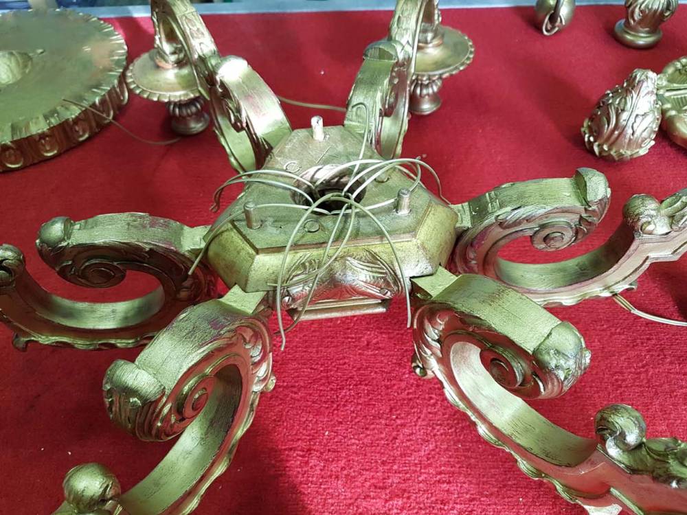 lustre-6l-bois-sculpte-dore-XIXeme-cablage